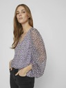 Vila Bluză cu model VILA Falia violet deschis, pentru femei