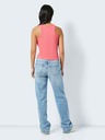 Noisy May Tricou de bază Coral pentru femei Noisy May Maya