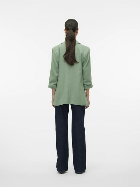 Vero Moda Blazer pentru femei Vero Moda Frida verde închis