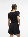 AWARE by VERO MODA Cămașă neagră din dantelă pentru femei AWARE by VERO MODA Vania