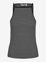 AWARE by VERO MODA Tricou negru cu dungi pentru femei AWARE by VERO MODA Wett