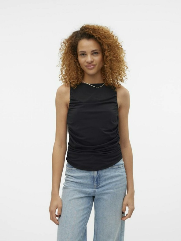 AWARE by VERO MODA Tricou negru pentru femei AWARE by VERO MODA Kalea