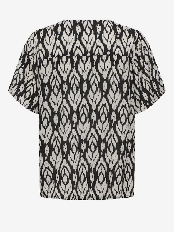 ONLY Bluză neagră cu model pentru femei ONLY Susan