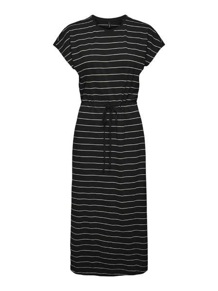 ONLY Midi negru cu dungi pentru femei ONLY May