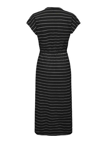 ONLY Midi negru cu dungi pentru femei ONLY May