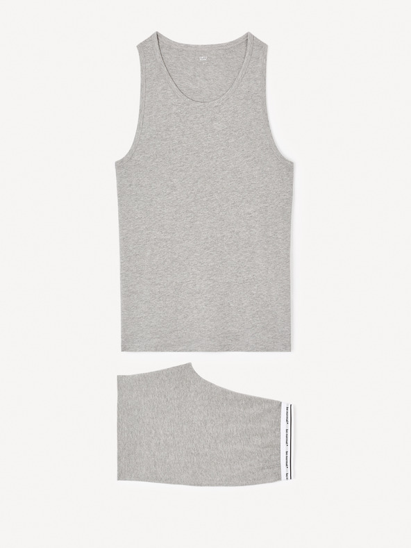 Celio Pijama scurtă din bumbac Jipyvac Celio