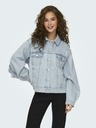 ONLY Jachetă din denim albastru deschis pentru femei ONLY Penny