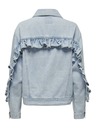 ONLY Jachetă din denim albastru deschis pentru femei ONLY Penny