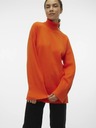 Vero Moda Pulover portocaliu pentru femei VERO MODA Goldneedle