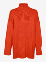 Vero Moda Pulover portocaliu pentru femei VERO MODA Goldneedle