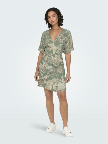 ONLY Rochie cu model verde pentru femei ONLY Palina