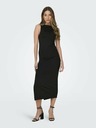 ONLY Rochie midi neagră fără mâneci pentru femei ONLY Lea