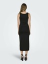 ONLY Rochie midi neagră fără mâneci pentru femei ONLY Lea
