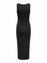 ONLY Rochie midi neagră fără mâneci pentru femei ONLY Lea