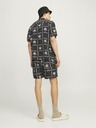 Jack & Jones Costume de baie cu model negru pentru bărbați Jack & Jones Fiji
