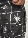 Jack & Jones Costume de baie cu model negru pentru bărbați Jack & Jones Fiji