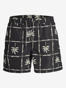 Jack & Jones Costume de baie cu model negru pentru bărbați Jack & Jones Fiji
