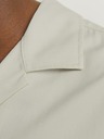 Jack & Jones Cămașă bej cu mânecă scurtă pentru bărbați Jack & Jones Aaron