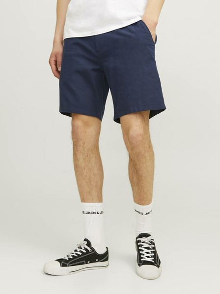 Jack & Jones Pantaloni scurți chino albastru închis pentru bărbați, cu lenjerie Jack & Jones Ace