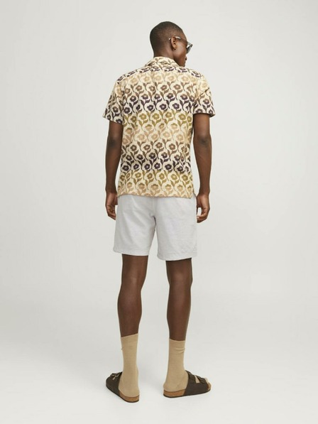 Jack & Jones Pantaloni scurți chino crem pentru bărbați cu lenjerie Jack & Jones Ace