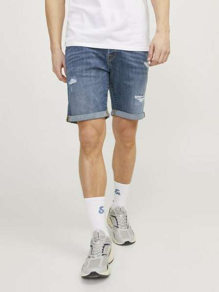 Jack & Jones Pantaloni scurți din denim albaștri pentru bărbați Jack & Jones Rick