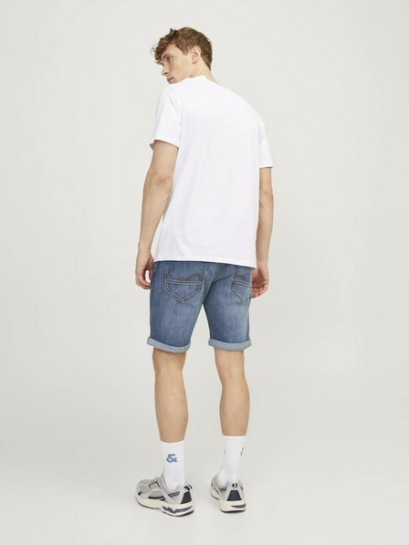 Jack & Jones Pantaloni scurți din denim albaștri pentru bărbați Jack & Jones Rick