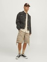 Jack & Jones Pantaloni scurți cargo bej pentru bărbați Jack & Jones Cole
