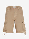 Jack & Jones Pantaloni scurți cargo bej pentru bărbați Jack & Jones Cole