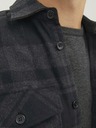 Jack & Jones Tricou Jack & Jones Roy Checked gri închis pentru bărbați