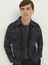 Jack & Jones Tricou Jack & Jones Roy Checked gri închis pentru bărbați
