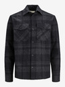 Jack & Jones Tricou Jack & Jones Roy Checked gri închis pentru bărbați