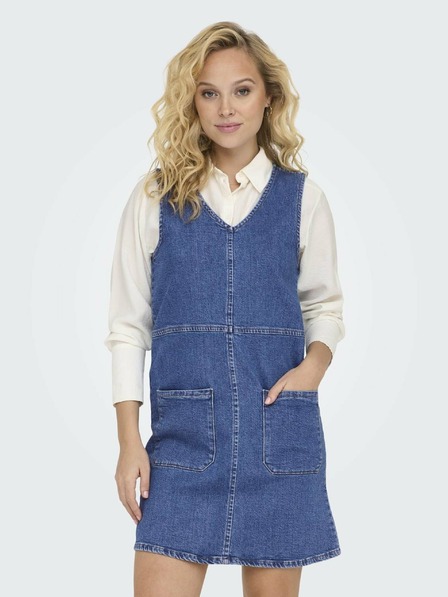 ONLY Rochie din denim albastră pentru femei ONLY Beya