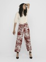 ONLY Pantaloni cu model cărămiziu ONLY Augustina