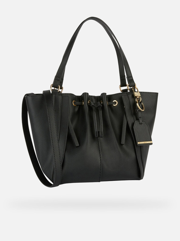 Geox Geantă de mână Geox Daphner de culoare neagră, pentru femei