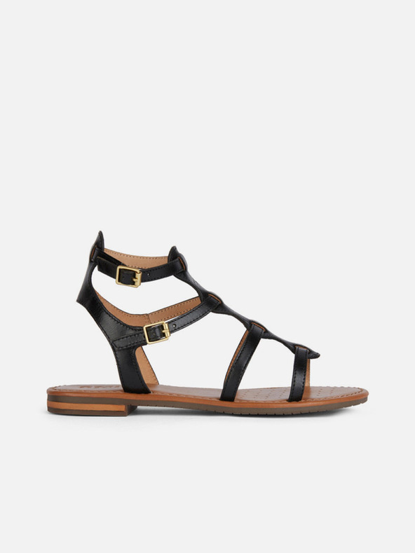 Geox Sandale negre pentru femei Geox Sozy cu