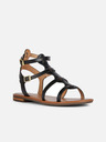 Geox Sandale negre pentru femei Geox Sozy cu