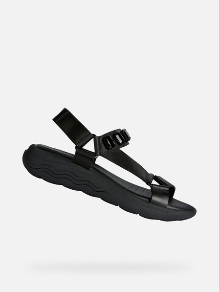 Geox Geox Spherica EC5W negru sandale pentru femei