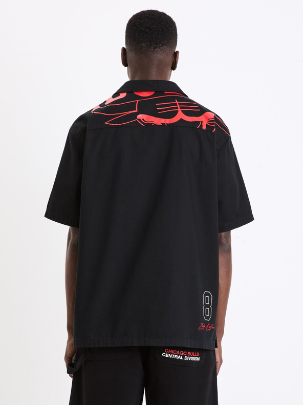 Celio Tricou negru pentru bărbați Celio NBA Chicago Bulls