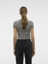 AWARE by VERO MODA Tricou cu dungi albe și negre pentru femei AWARE by VERO MODA