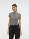 AWARE by VERO MODA Tricou cu dungi albe și negre pentru femei AWARE by VERO MODA