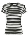 AWARE by VERO MODA Tricou cu dungi albe și negre pentru femei AWARE by VERO MODA