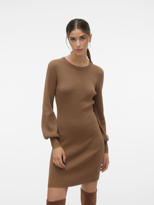 AWARE by VERO MODA Rochie pulover pentru femei maro AWARE by VERO MODA Haya