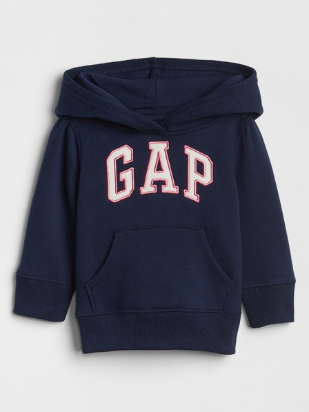 GAP Baby hanorac fleece cu logo GAP