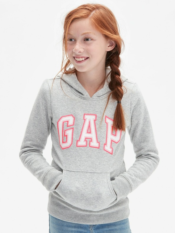 GAP Hanorac cu logo Gap pentru copii GAP