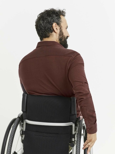 Celio Cămașă de bărbați burgundy cu buzunar Celio