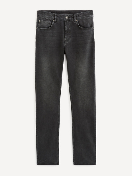 Celio Blugi negri cu croială dreaptă Celio Voblack5
