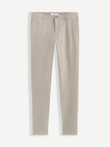 Celio Pantaloni chino crem pentru bărbați Celio Tocharles
