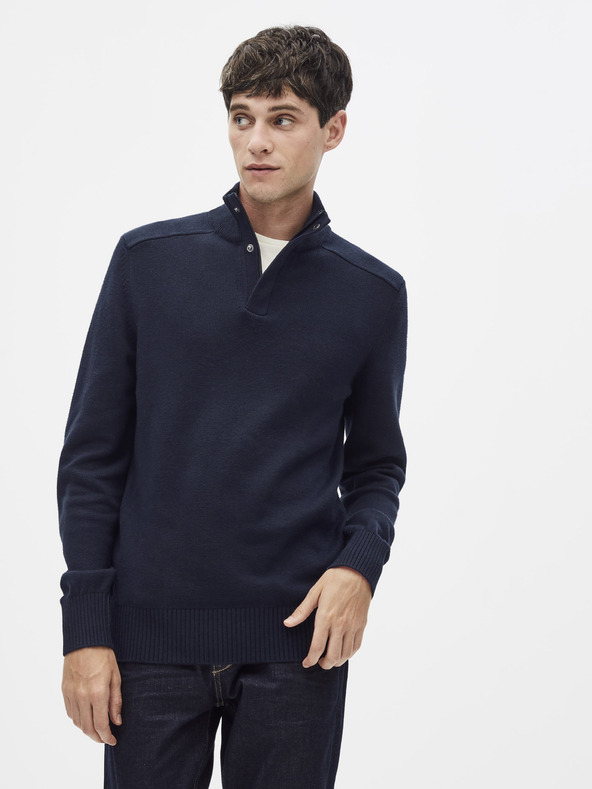 Celio Pulover albastru închis Celio Serome