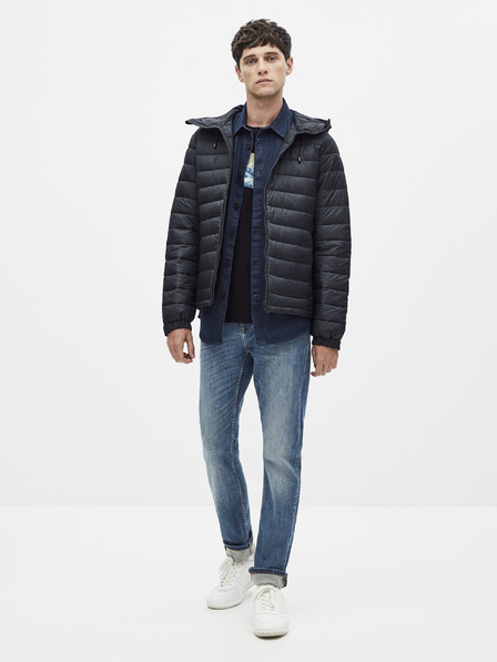 Celio Jachetă matlasată albastru închis Celio Sucolor