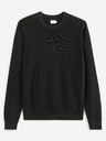 Celio Pulover de bază negru Celio Tepic